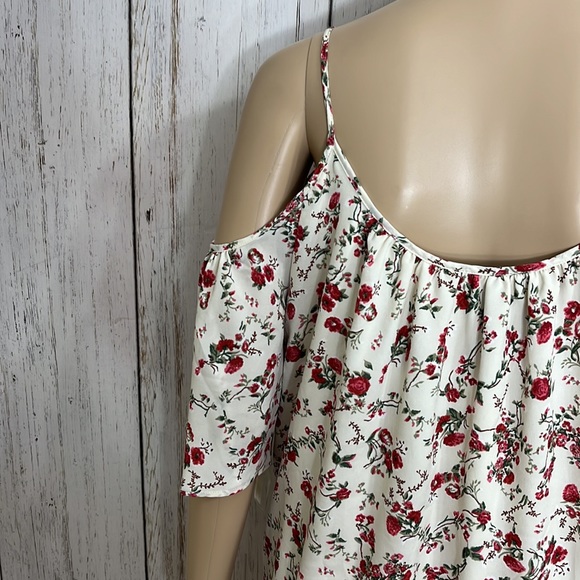 NWT French Connection Anastasia Ditsy Cutout Dress - Picture 9 of 12